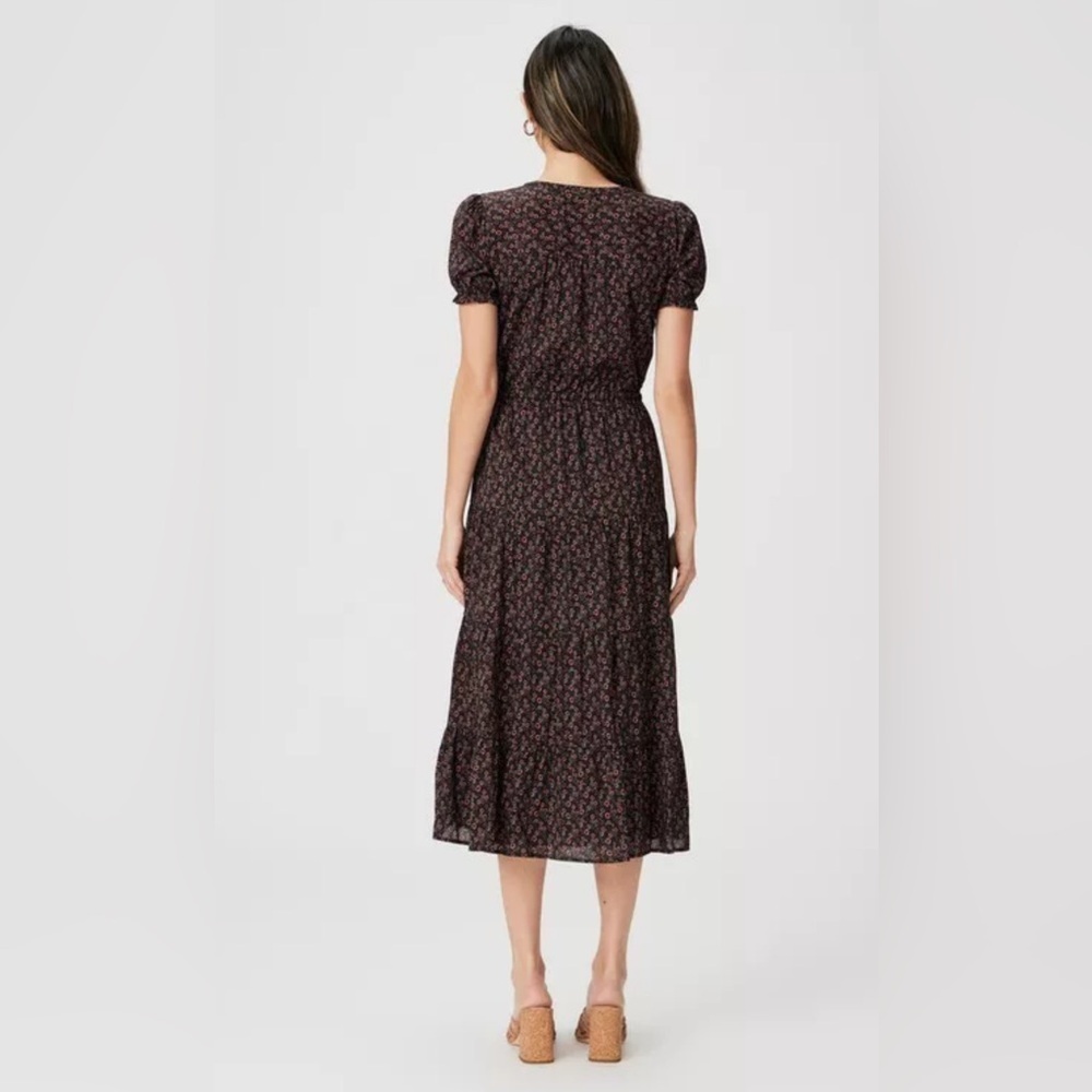 PAIGE Siera Midi Dress, Size 8 - Picture 4 of 15